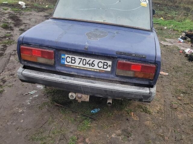 Синій ВАЗ 2107, об'ємом двигуна 1.3 л та пробігом 777 тис. км за 355 $, фото 4 на Automoto.ua