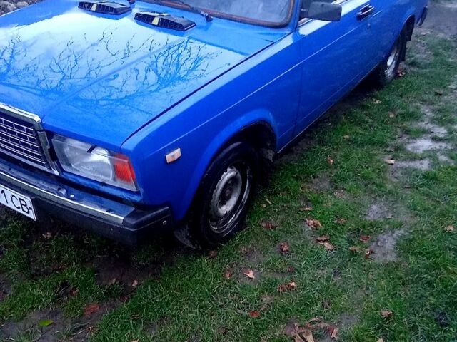 Синій ВАЗ 2107, об'ємом двигуна 1.5 л та пробігом 72 тис. км за 820 $, фото 4 на Automoto.ua
