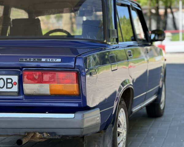 Синий ВАЗ 2107, объемом двигателя 1.5 л и пробегом 90 тыс. км за 1750 $, фото 12 на Automoto.ua