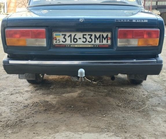 ВАЗ 2107 1999 в Чернигове на Automoto.ua Синий ВАЗ 2107, объемом двигателя 0 л и пробегом 55 тыс. км за 1500 $, фото 3 на Automoto.ua