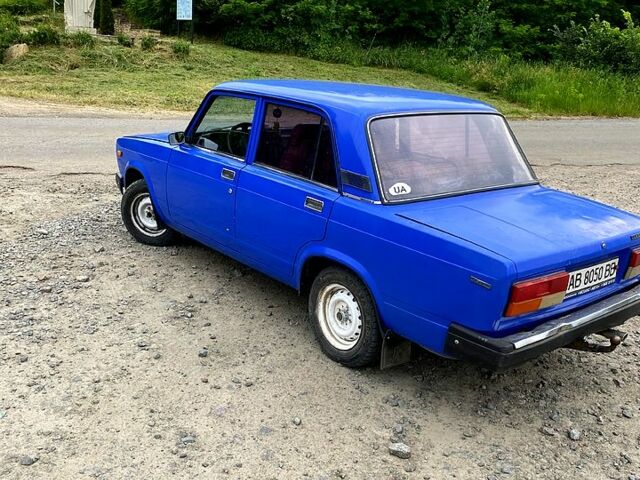 Синій ВАЗ 2107, об'ємом двигуна 1.5 л та пробігом 38 тис. км за 1450 $, фото 2 на Automoto.ua