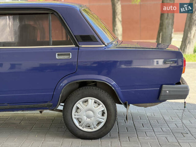 Синий ВАЗ 2107, объемом двигателя 1.5 л и пробегом 90 тыс. км за 1750 $, фото 5 на Automoto.ua