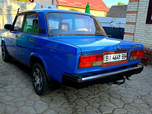 Синій ВАЗ 2107, об'ємом двигуна 1.5 л та пробігом 0 тис. км за 950 $, фото 5 на Automoto.ua