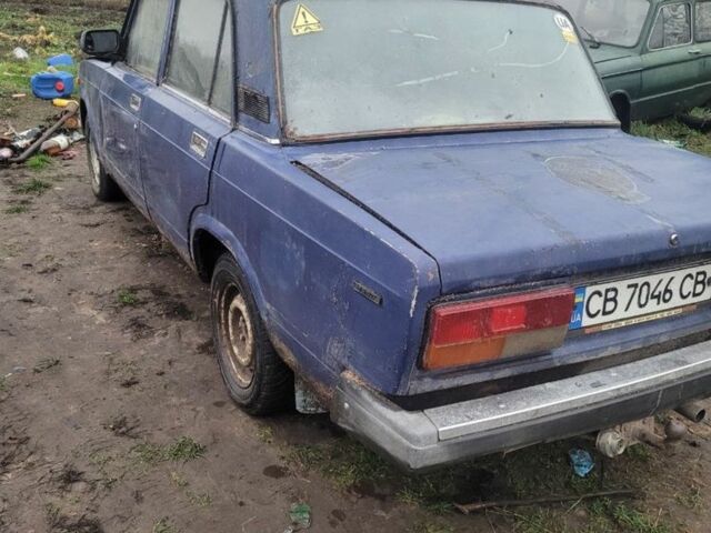 Синій ВАЗ 2107, об'ємом двигуна 1.3 л та пробігом 777 тис. км за 355 $, фото 2 на Automoto.ua