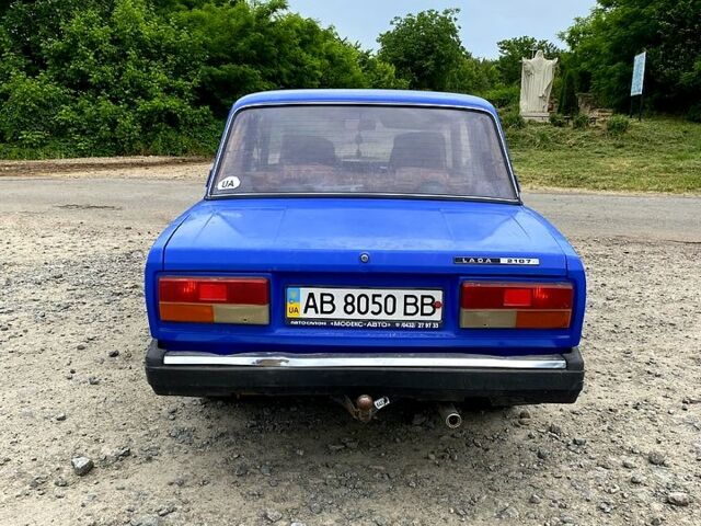 Синій ВАЗ 2107, об'ємом двигуна 1.5 л та пробігом 38 тис. км за 1450 $, фото 6 на Automoto.ua