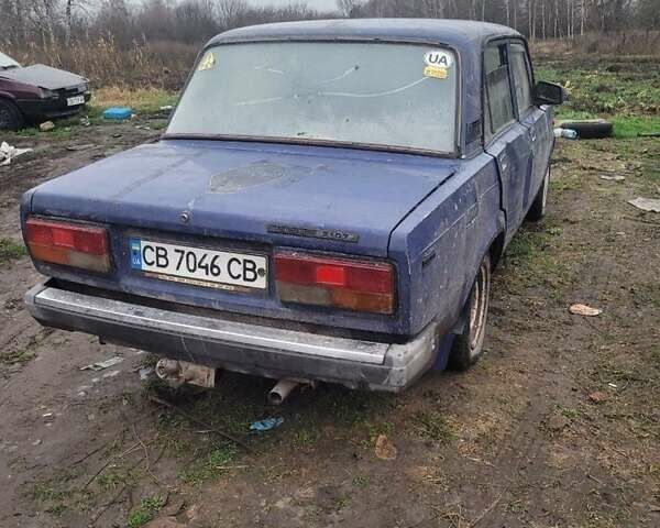 Синій ВАЗ 2107, об'ємом двигуна 1.3 л та пробігом 777 тис. км за 355 $, фото 4 на Automoto.ua