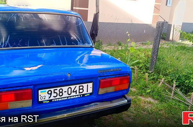 Синий ВАЗ 2107, объемом двигателя 1.6 л и пробегом 230 тыс. км за 500 $, фото 5 на Automoto.ua