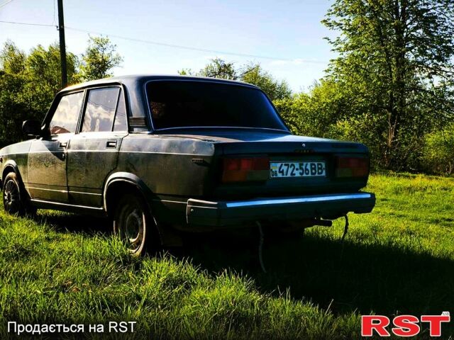 Синий ВАЗ 2107, объемом двигателя 1.2 л и пробегом 78 тыс. км за 1200 $, фото 1 на Automoto.ua