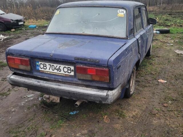 Синій ВАЗ 2107, об'ємом двигуна 1.3 л та пробігом 777 тис. км за 355 $, фото 5 на Automoto.ua