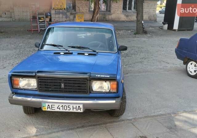Синий ВАЗ 2107, объемом двигателя 1.5 л и пробегом 147 тыс. км за 1400 $, фото 2 на Automoto.ua