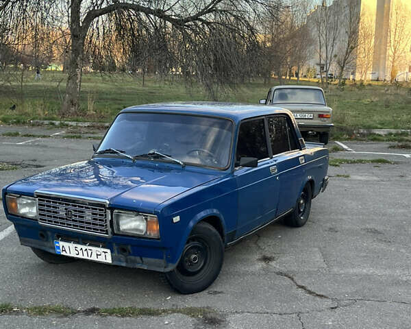 Синий ВАЗ 2107, объемом двигателя 1.6 л и пробегом 300 тыс. км за 1200 $, фото 6 на Automoto.ua