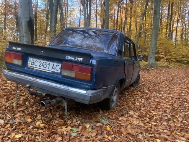 Синій ВАЗ 2107, об'ємом двигуна 1.5 л та пробігом 3 тис. км за 600 $, фото 5 на Automoto.ua