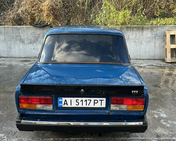 Синий ВАЗ 2107, объемом двигателя 1.6 л и пробегом 300 тыс. км за 1200 $, фото 15 на Automoto.ua