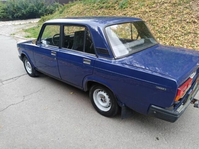 Синій ВАЗ 2107, об'ємом двигуна 1.5 л та пробігом 90 тис. км за 1300 $, фото 5 на Automoto.ua