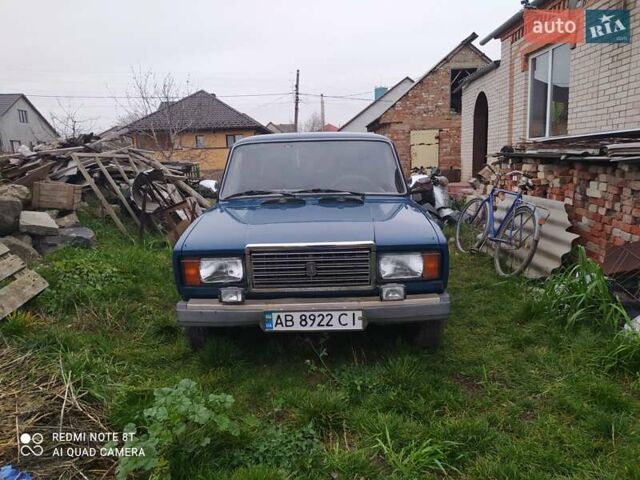 Синий ВАЗ 2107, объемом двигателя 1.5 л и пробегом 30 тыс. км за 1150 $, фото 1 на Automoto.ua