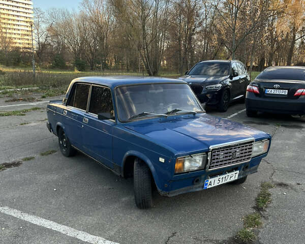 Синий ВАЗ 2107, объемом двигателя 1.6 л и пробегом 300 тыс. км за 1200 $, фото 5 на Automoto.ua