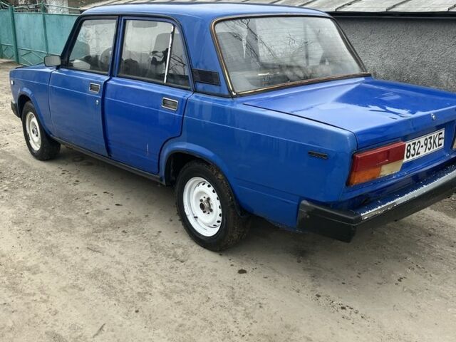 Синий ВАЗ 2107, объемом двигателя 1.5 л и пробегом 56 тыс. км за 850 $, фото 5 на Automoto.ua