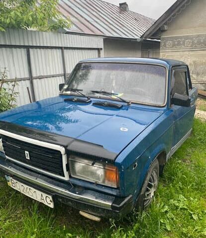 Синій ВАЗ 2107, об'ємом двигуна 1.6 л та пробігом 100 тис. км за 460 $, фото 3 на Automoto.ua