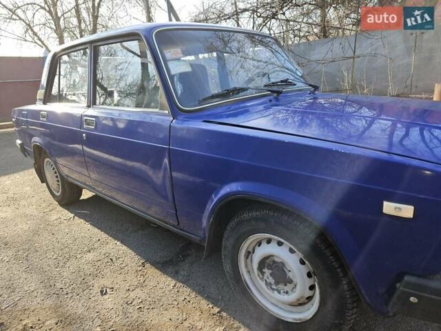 Синий ВАЗ 2107, объемом двигателя 1.5 л и пробегом 104 тыс. км за 1250 $, фото 8 на Automoto.ua