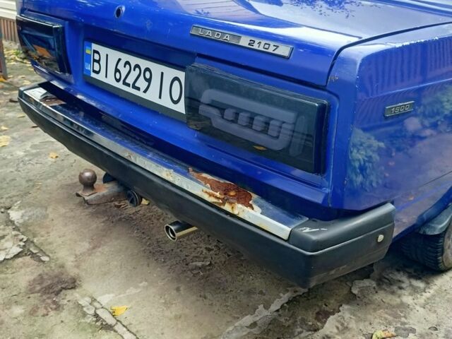 Синий ВАЗ 2107, объемом двигателя 1.5 л и пробегом 67 тыс. км за 2000 $, фото 5 на Automoto.ua