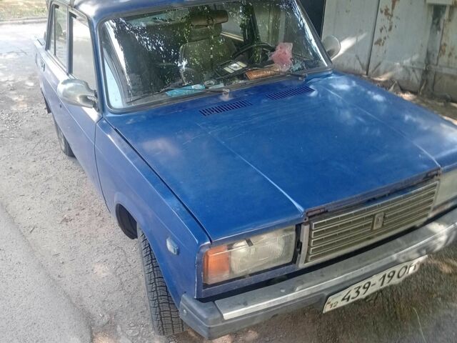 Синий ВАЗ 2107, объемом двигателя 1.5 л и пробегом 2 тыс. км за 361 $, фото 1 на Automoto.ua