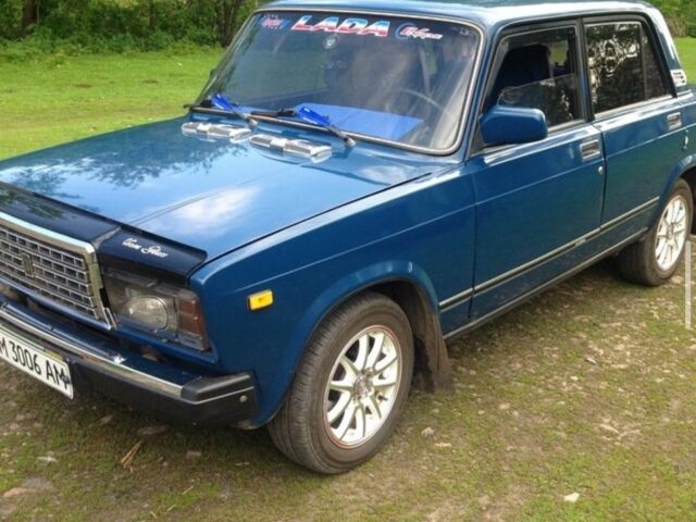 Синій ВАЗ 2107, об'ємом двигуна 1.5 л та пробігом 150 тис. км за 1450 $, фото 1 на Automoto.ua
