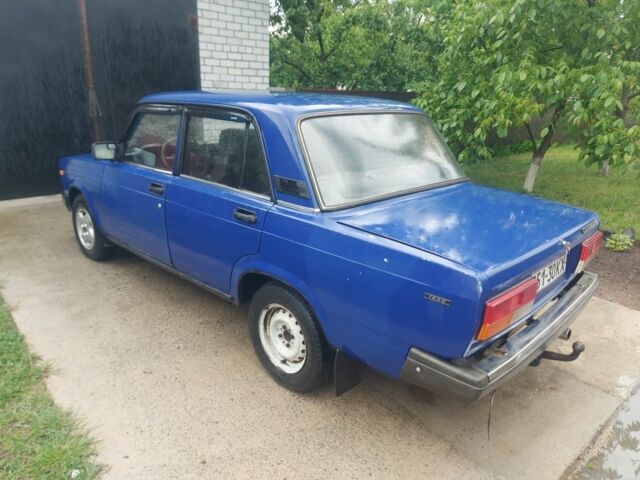 Синій ВАЗ 2107, об'ємом двигуна 1.3 л та пробігом 57 тис. км за 1500 $, фото 1 на Automoto.ua