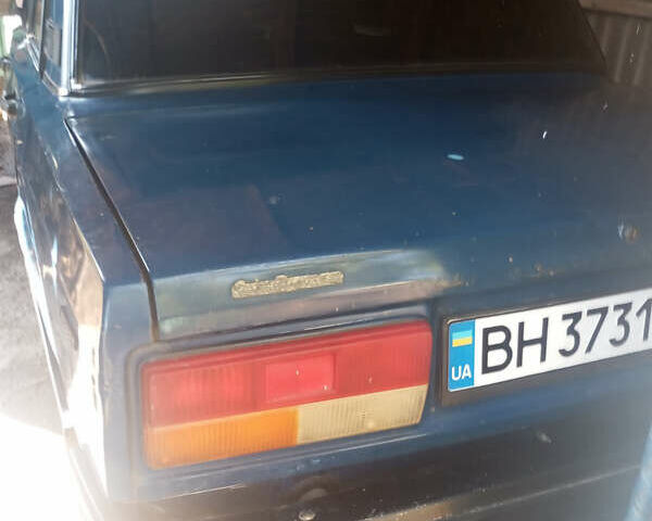 Синий ВАЗ 2107, объемом двигателя 1.45 л и пробегом 50 тыс. км за 800 $, фото 1 на Automoto.ua