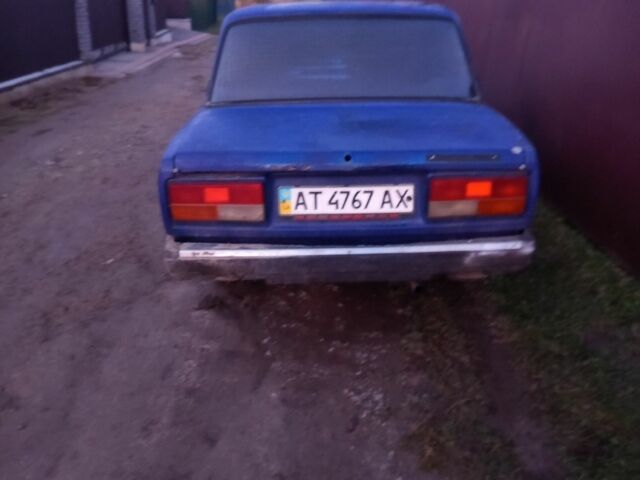 Синій ВАЗ 2107, об'ємом двигуна 0 л та пробігом 100 тис. км за 357 $, фото 1 на Automoto.ua
