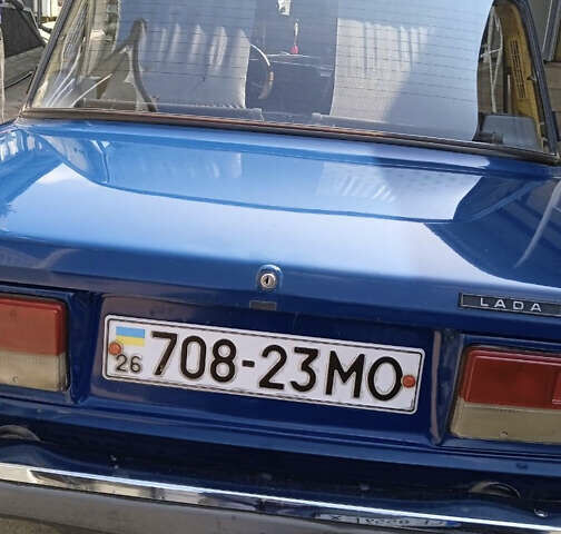 Синий ВАЗ 2107, объемом двигателя 1.5 л и пробегом 140 тыс. км за 1500 $, фото 2 на Automoto.ua