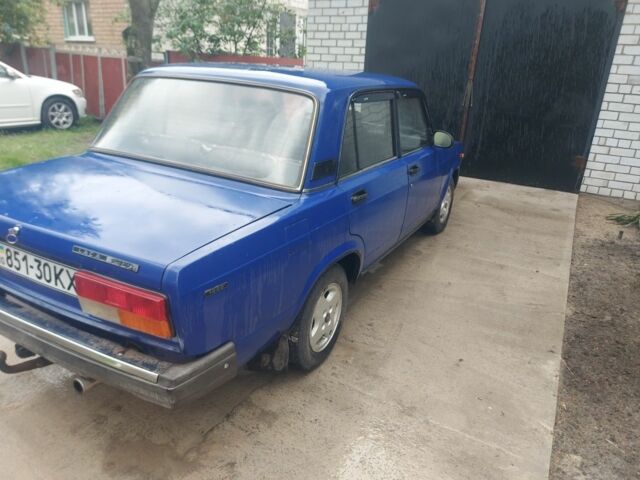 Синій ВАЗ 2107, об'ємом двигуна 1.3 л та пробігом 57 тис. км за 1500 $, фото 2 на Automoto.ua