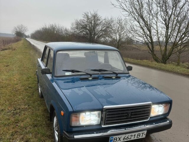 Синий ВАЗ 2107, объемом двигателя 1.5 л и пробегом 1 тыс. км за 1300 $, фото 3 на Automoto.ua