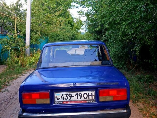 ВАЗ 2107 2001 в Кропивницком (Кировограде) на Automoto.ua Синий ВАЗ 2107, объемом двигателя 1.5 л и пробегом 0 тыс. км за 850 $, фото 2 на Automoto.ua