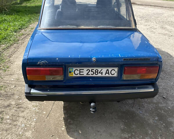 Синий ВАЗ 2107, объемом двигателя 0 л и пробегом 130 тыс. км за 650 $, фото 1 на Automoto.ua