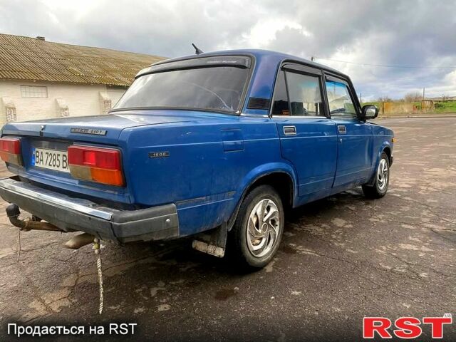 Синий ВАЗ 2107, объемом двигателя 1.6 л и пробегом 0 тыс. км за 950 $, фото 4 на Automoto.ua