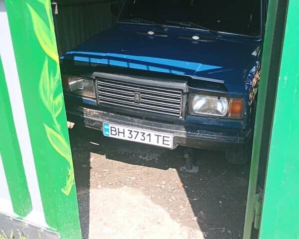 Синий ВАЗ 2107, объемом двигателя 1.45 л и пробегом 50 тыс. км за 800 $, фото 2 на Automoto.ua