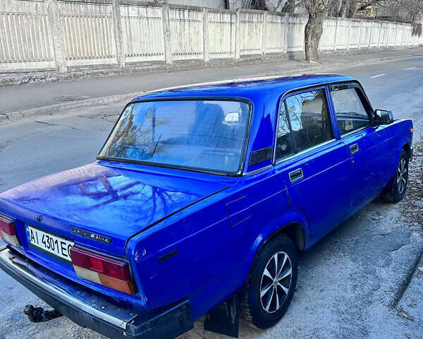 Синий ВАЗ 2107, объемом двигателя 1.45 л и пробегом 49 тыс. км за 799 $, фото 6 на Automoto.ua