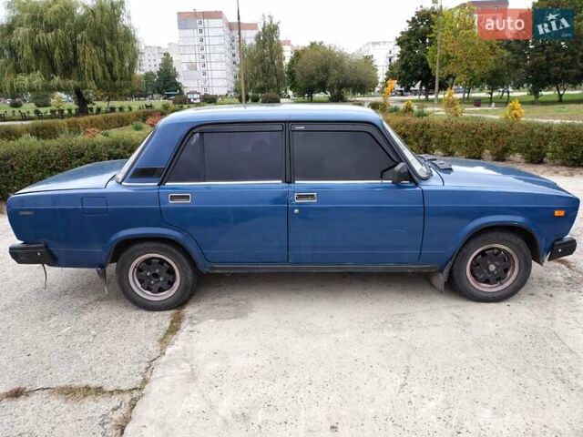 Синий ВАЗ 2107, объемом двигателя 1.45 л и пробегом 35 тыс. км за 1150 $, фото 9 на Automoto.ua