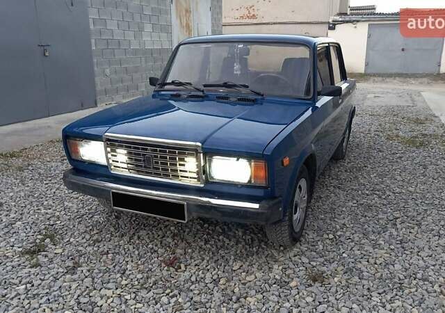 Синій ВАЗ 2107, об'ємом двигуна 1.45 л та пробігом 150 тис. км за 1550 $, фото 4 на Automoto.ua