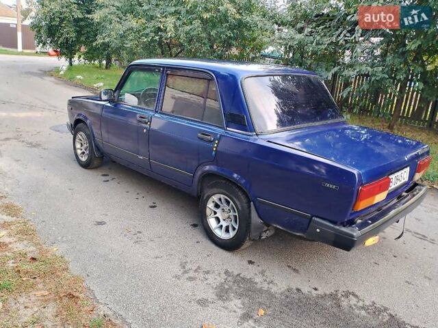 Синій ВАЗ 2107, об'ємом двигуна 1.3 л та пробігом 150 тис. км за 950 $, фото 8 на Automoto.ua