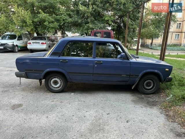 Синий ВАЗ 2107, объемом двигателя 1.45 л и пробегом 205 тыс. км за 900 $, фото 2 на Automoto.ua