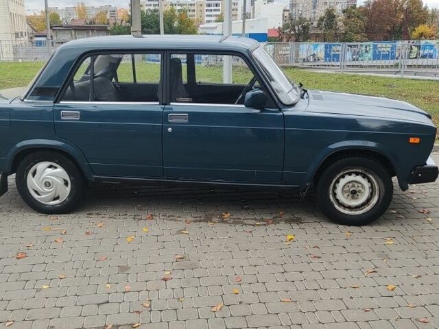 Синий ВАЗ 2107, объемом двигателя 1.5 л и пробегом 39 тыс. км за 1500 $, фото 1 на Automoto.ua