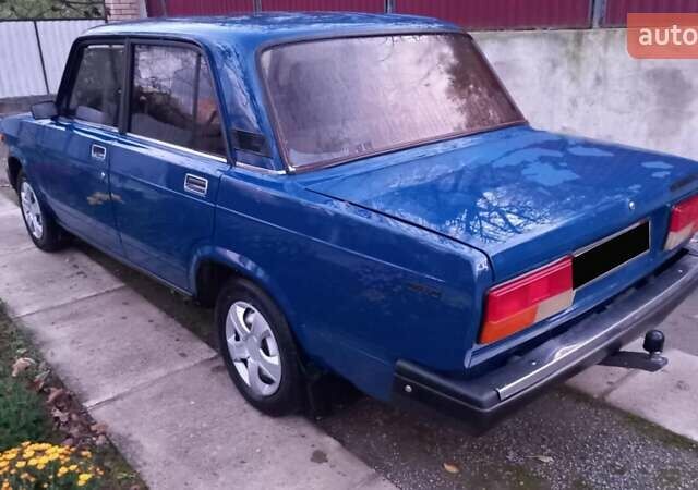 Синій ВАЗ 2107, об'ємом двигуна 1.45 л та пробігом 150 тис. км за 1550 $, фото 1 на Automoto.ua