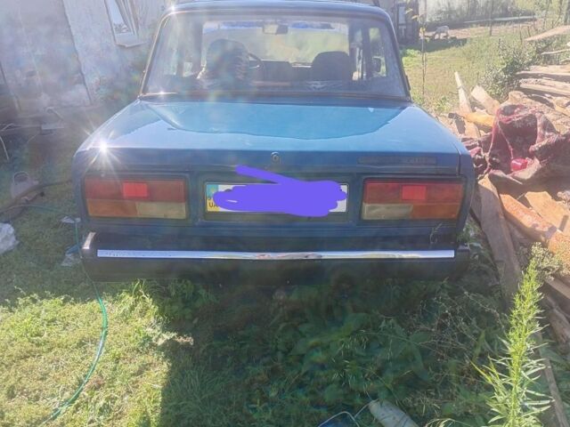 Синій ВАЗ 2107, об'ємом двигуна 1.5 л та пробігом 50 тис. км за 712 $, фото 1 на Automoto.ua