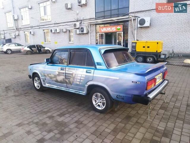 Синій ВАЗ 2107, об'ємом двигуна 0 л та пробігом 77 тис. км за 2300 $, фото 2 на Automoto.ua
