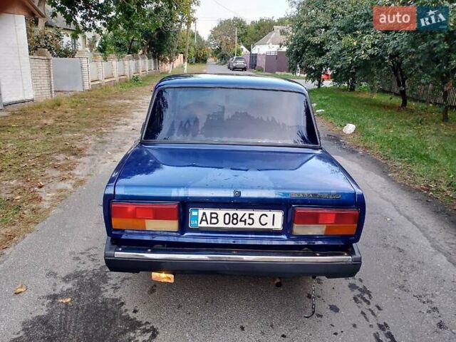 Синій ВАЗ 2107, об'ємом двигуна 1.3 л та пробігом 150 тис. км за 950 $, фото 3 на Automoto.ua