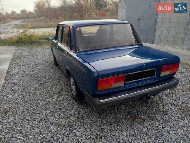Синій ВАЗ 2107, об'ємом двигуна 1.45 л та пробігом 150 тис. км за 1550 $, фото 2 на Automoto.ua