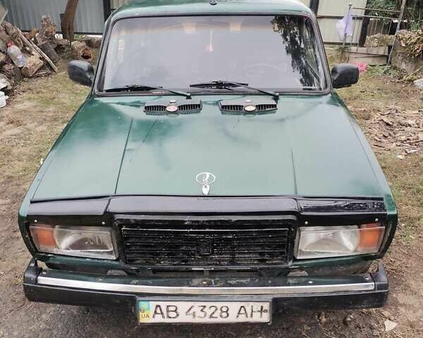 Синий ВАЗ 2107, объемом двигателя 5 л и пробегом 247 тыс. км за 433 $, фото 2 на Automoto.ua