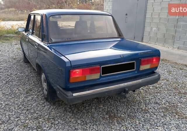 Синій ВАЗ 2107, об'ємом двигуна 1.45 л та пробігом 150 тис. км за 1550 $, фото 3 на Automoto.ua