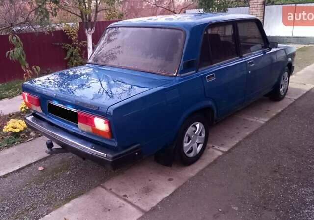 Синій ВАЗ 2107, об'ємом двигуна 1.45 л та пробігом 150 тис. км за 1550 $, фото 3 на Automoto.ua